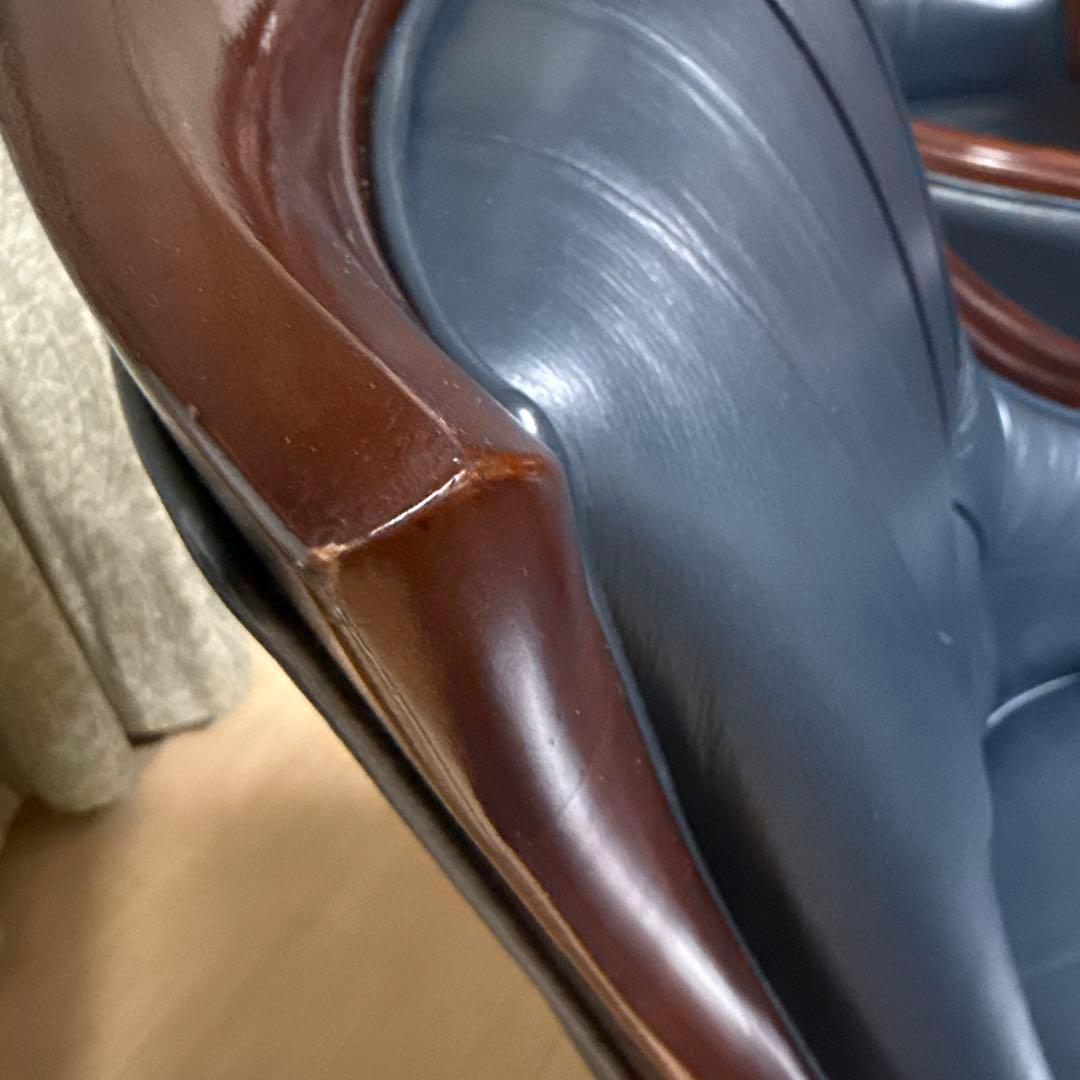 マルニ　ケントコートシリーズ　1脚　レザー1人掛けソファ　①