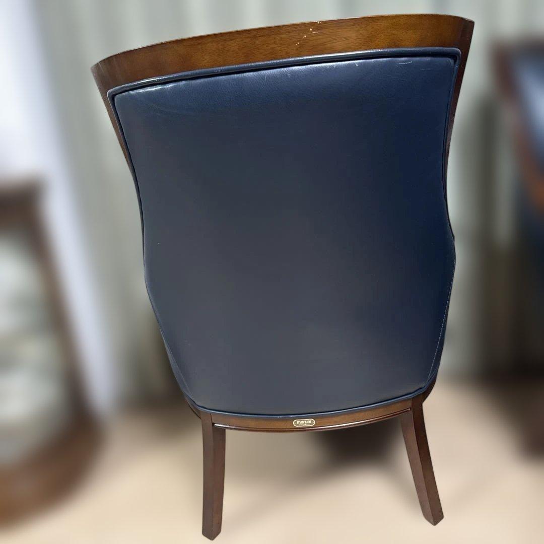 マルニ　ケントコートシリーズ　1脚　レザー1人掛けソファ　①