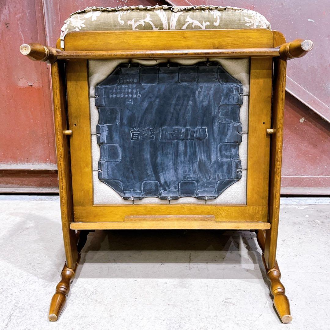 【稀少】karimokuカリモク アームチェア コロニアル フリージアグリーン①