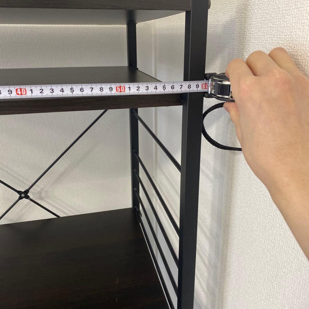 【最終セール】ダークブラウン レンジ台