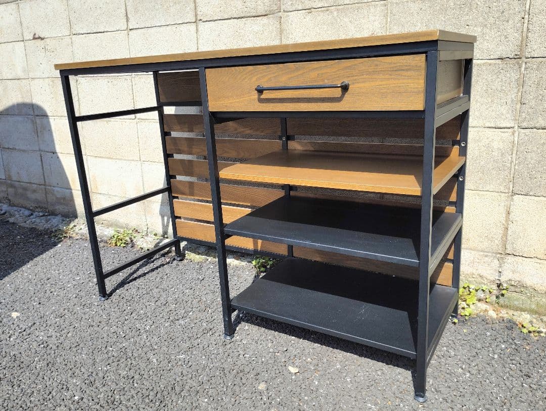 ロウヤ LOWYA キッチンカウンター ワゴン レンジ台