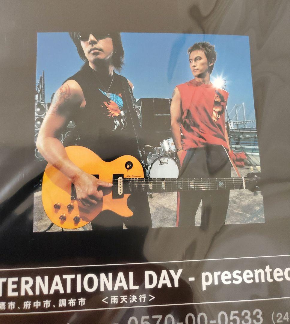 B´z×AEROSMITH エアロ コラボ FIFAコンサート B2ポスター