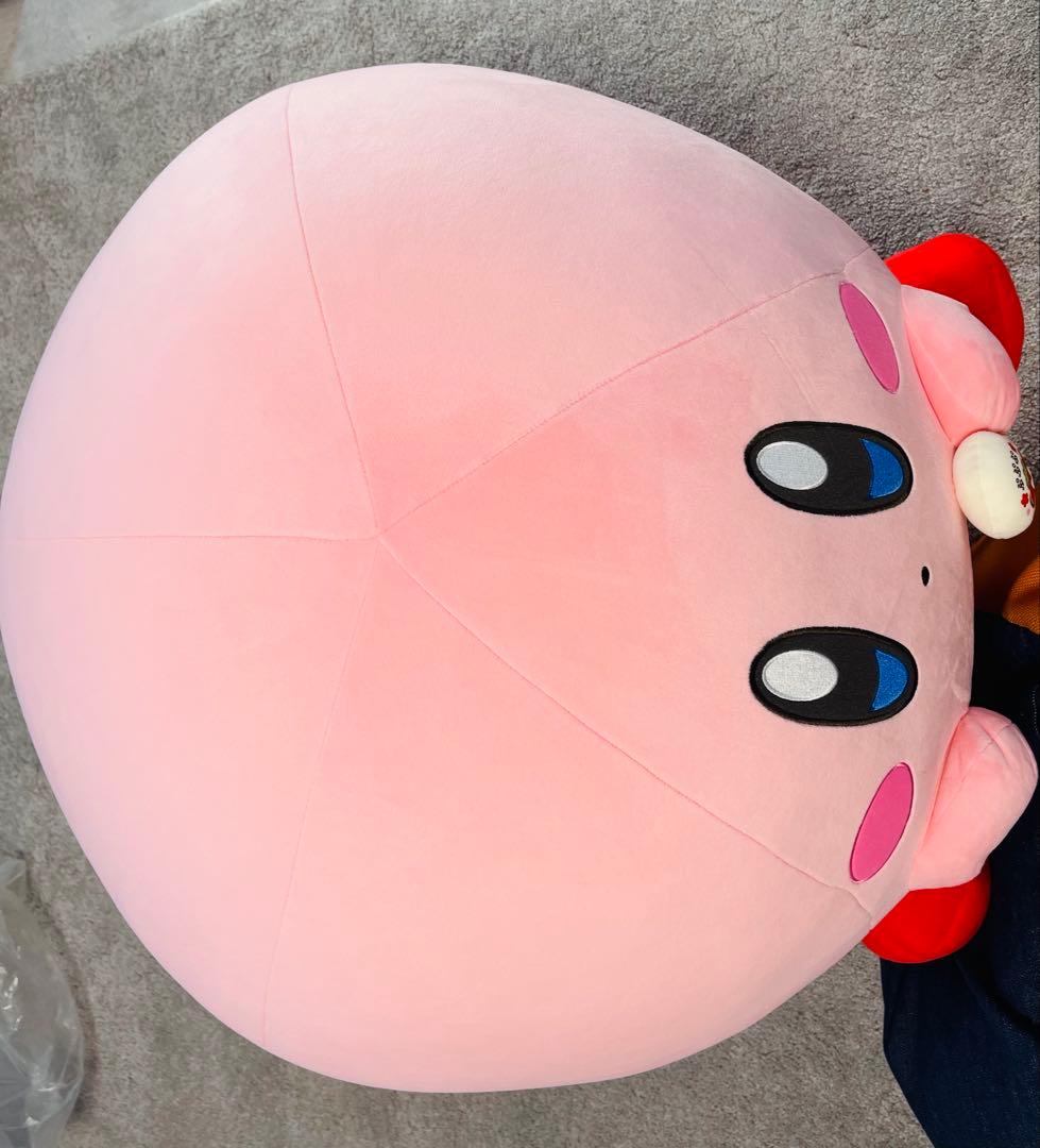 【未使用品】受注限定品 まんぷくカービィ 特大 ぬいぐるみ