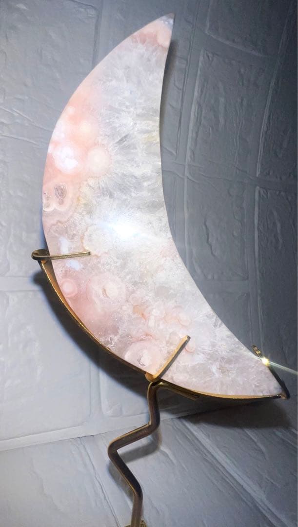 I⭐️月⭐️ピンク桜瑪瑙⭐️桜瑪瑙⭐️花瑪瑙⭐️フラワーアゲート⭐️チェリーブロッサム⭐️