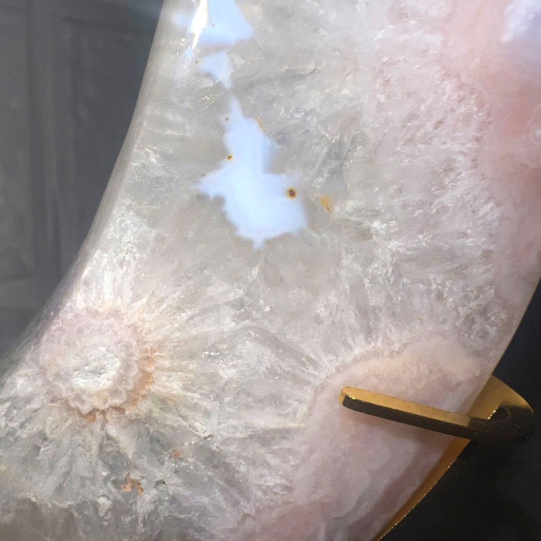 I⭐️月⭐️ピンク桜瑪瑙⭐️桜瑪瑙⭐️花瑪瑙⭐️フラワーアゲート⭐️チェリーブロッサム⭐️