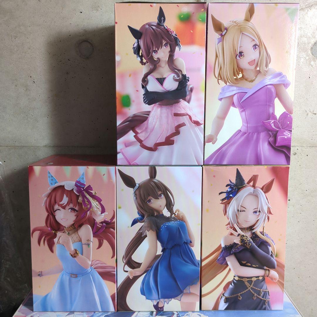 ウマ娘 ラウンドワン限定フィギュア ５点セット