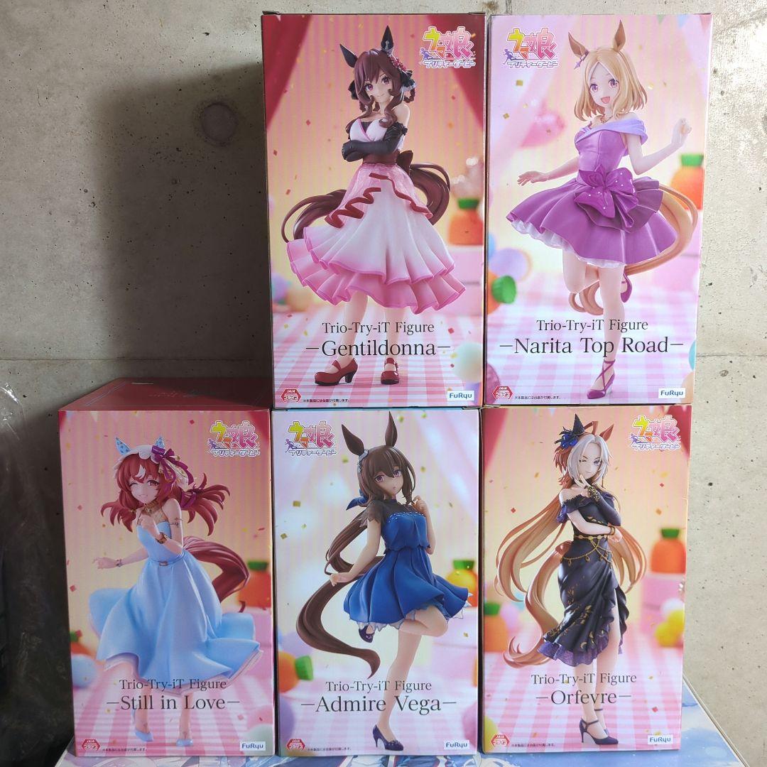 ウマ娘 ラウンドワン限定フィギュア ５点セット