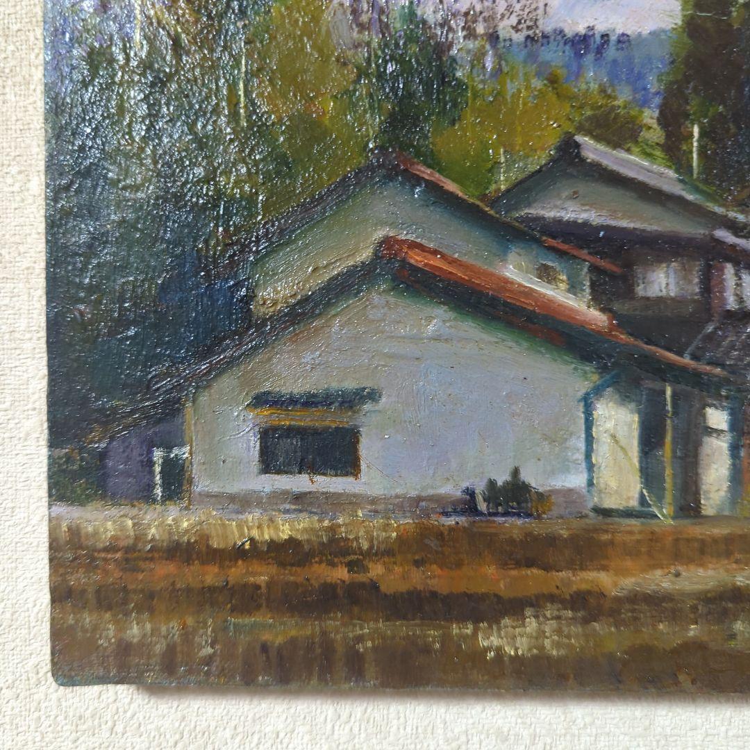 F4号油彩画（額縁なし)No.91