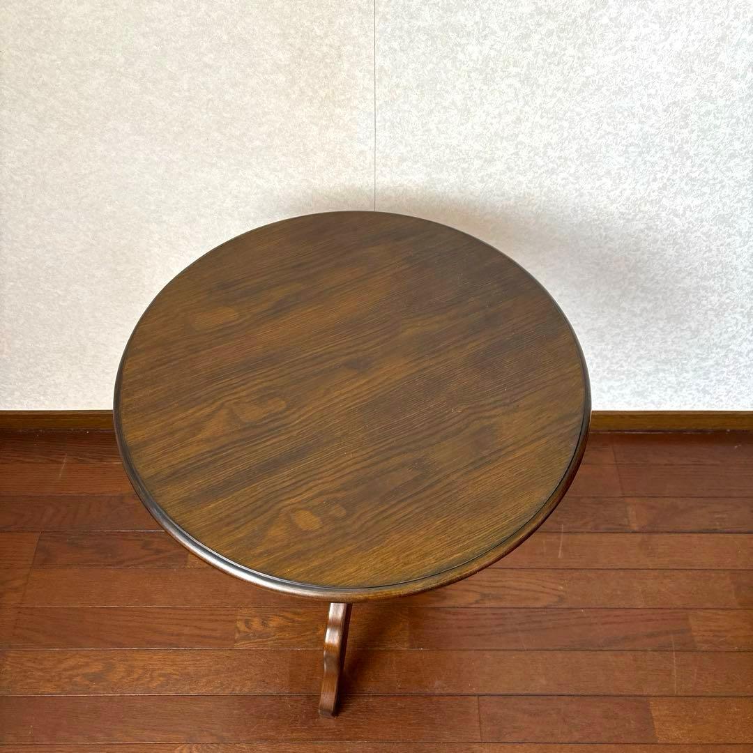 【美品】ラウンドテーブル サイドテーブル