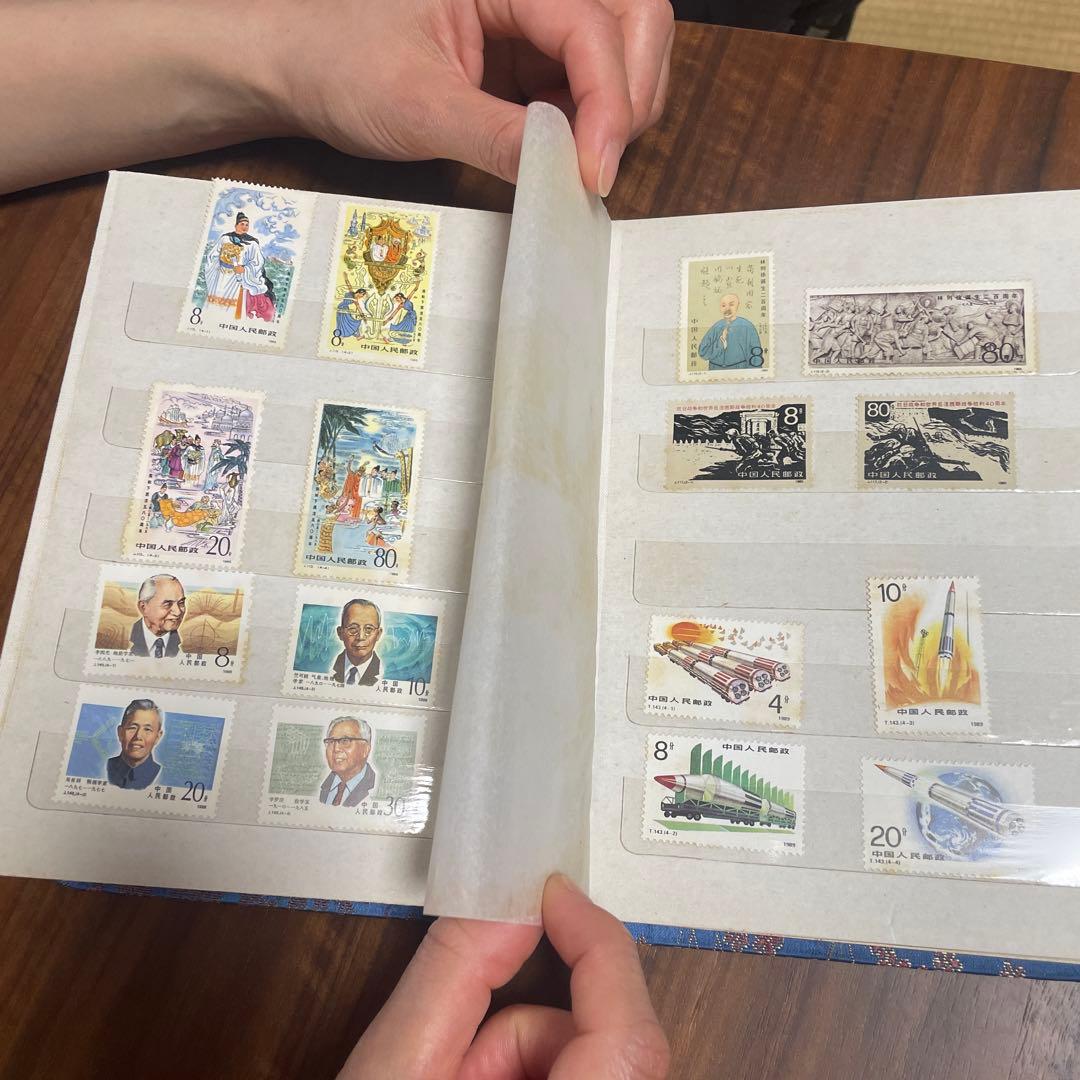 中国切手　切手帳　パンダあり　まとめ売り