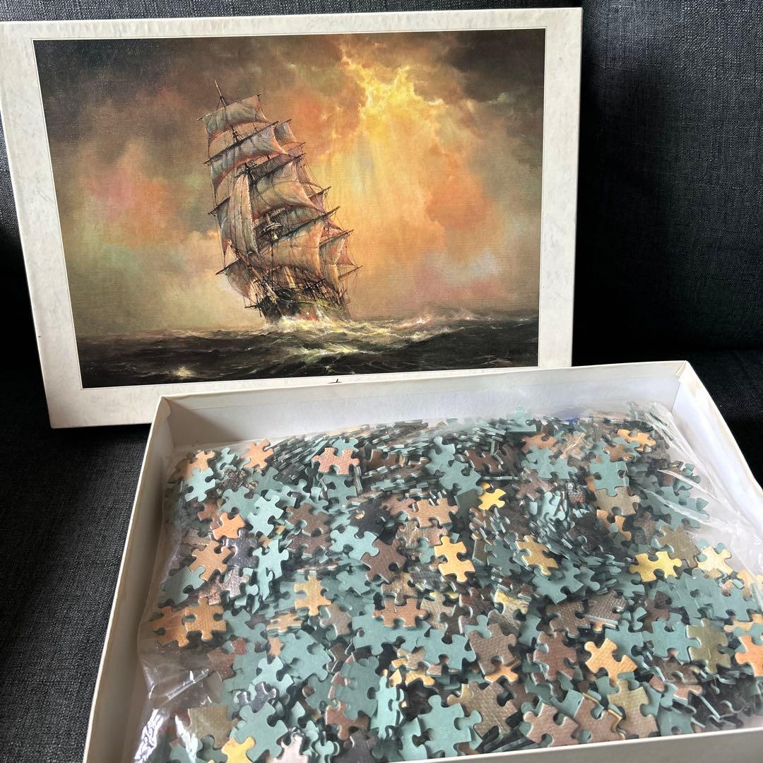 鈴木政輝 えがく 壮途 ジグソーパズル 油彩・帆船画シリーズ 1000ピース