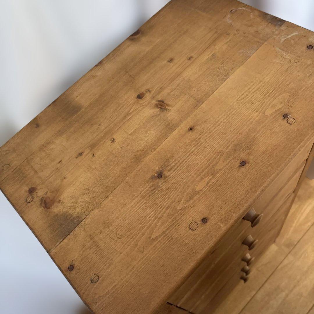 カントリーチェスト5段