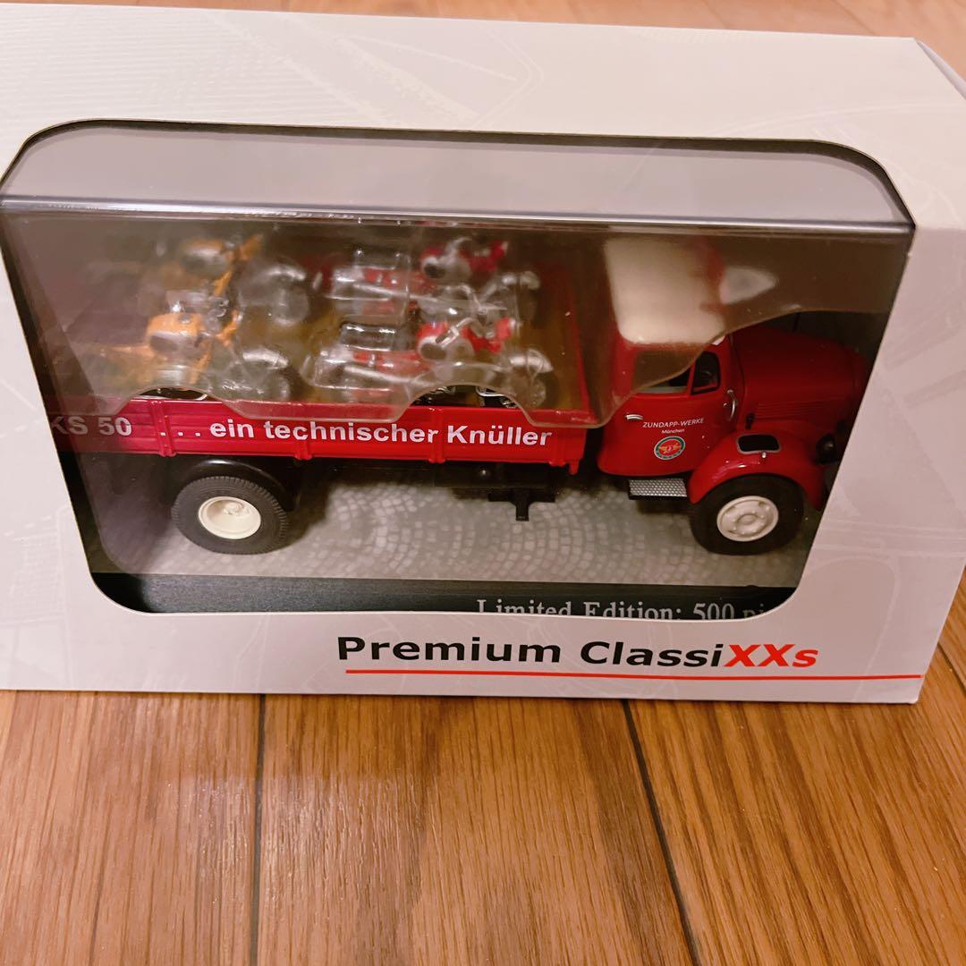 1/43 メルセデスベンツ レースカー トランスポーターblue wonder