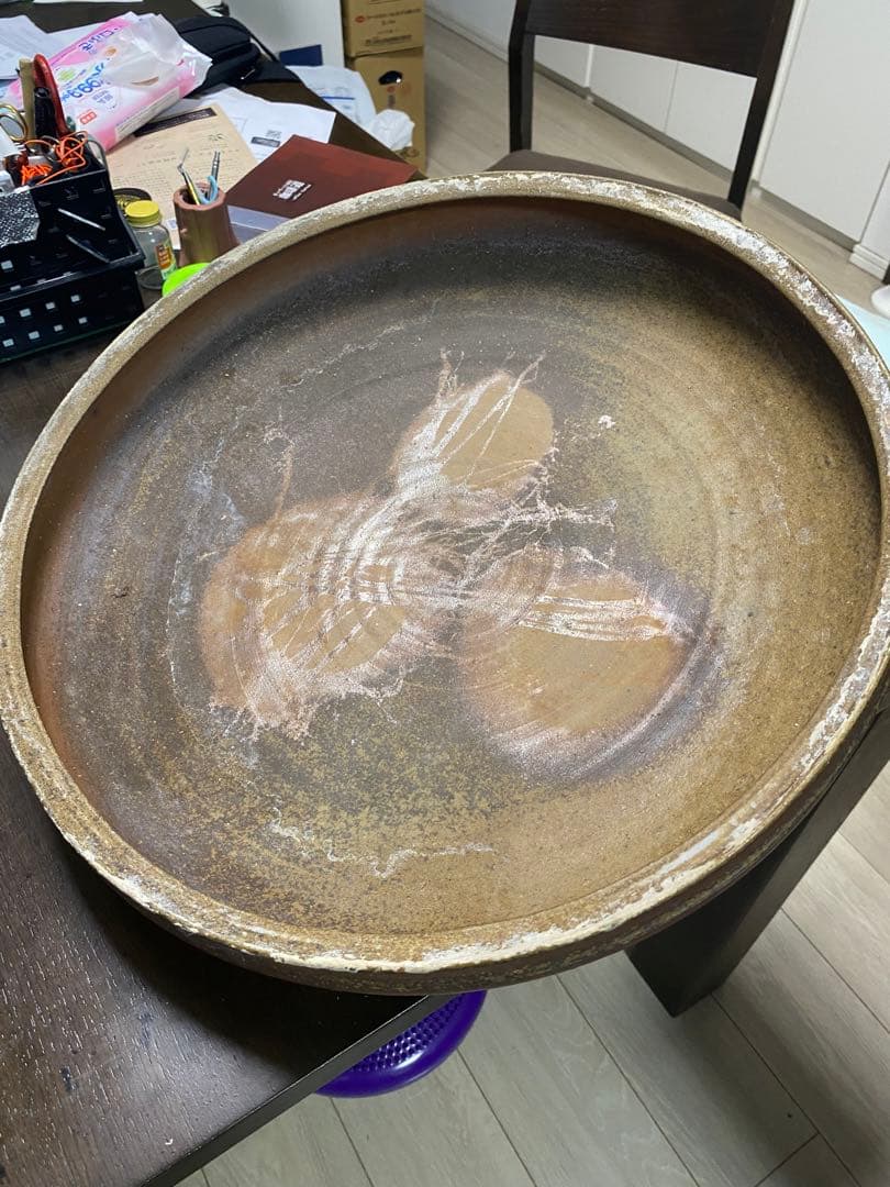 備前焼大型水盤