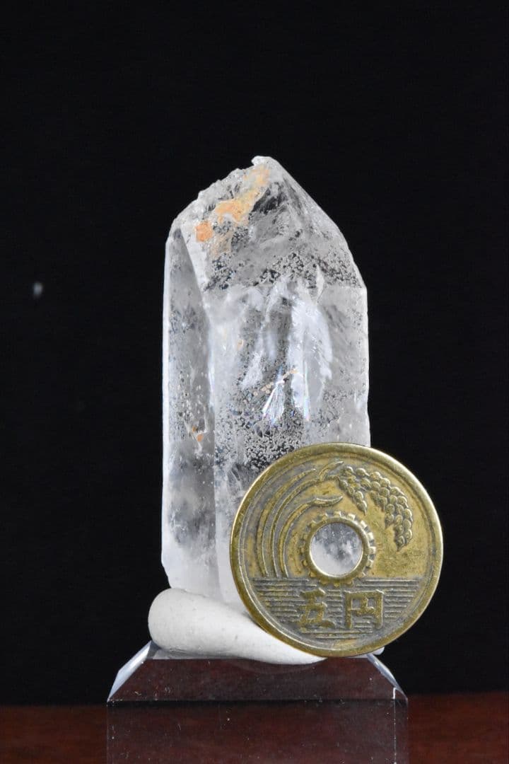 モンドクォーツ 初期タイプ 一部溶融 水入り