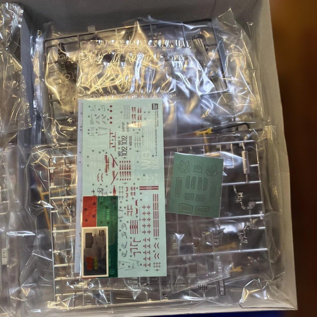 PG UNLEASHED ガンダム　本体　クリアボディセット　未組み立て