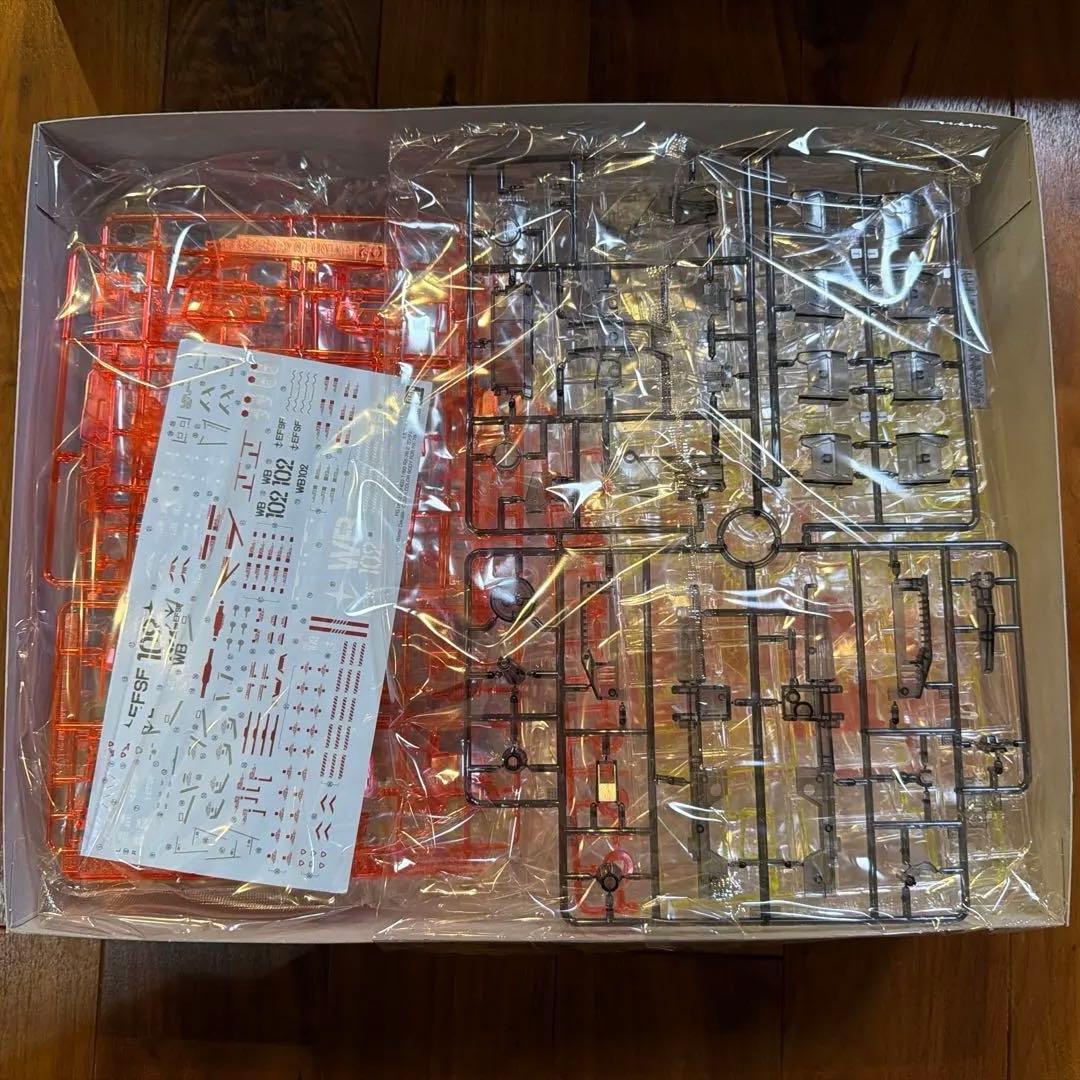 PG UNLEASHED ガンダム　本体　クリアボディセット　未組み立て