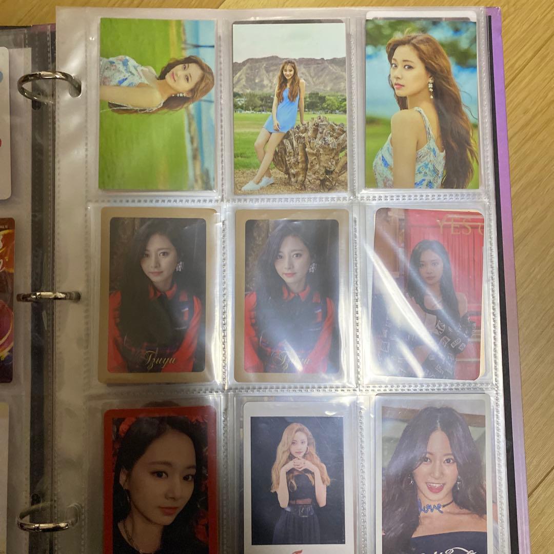 TWICE トレカバインダー トレカセット ツウィ，ミナ 全ては映ってい