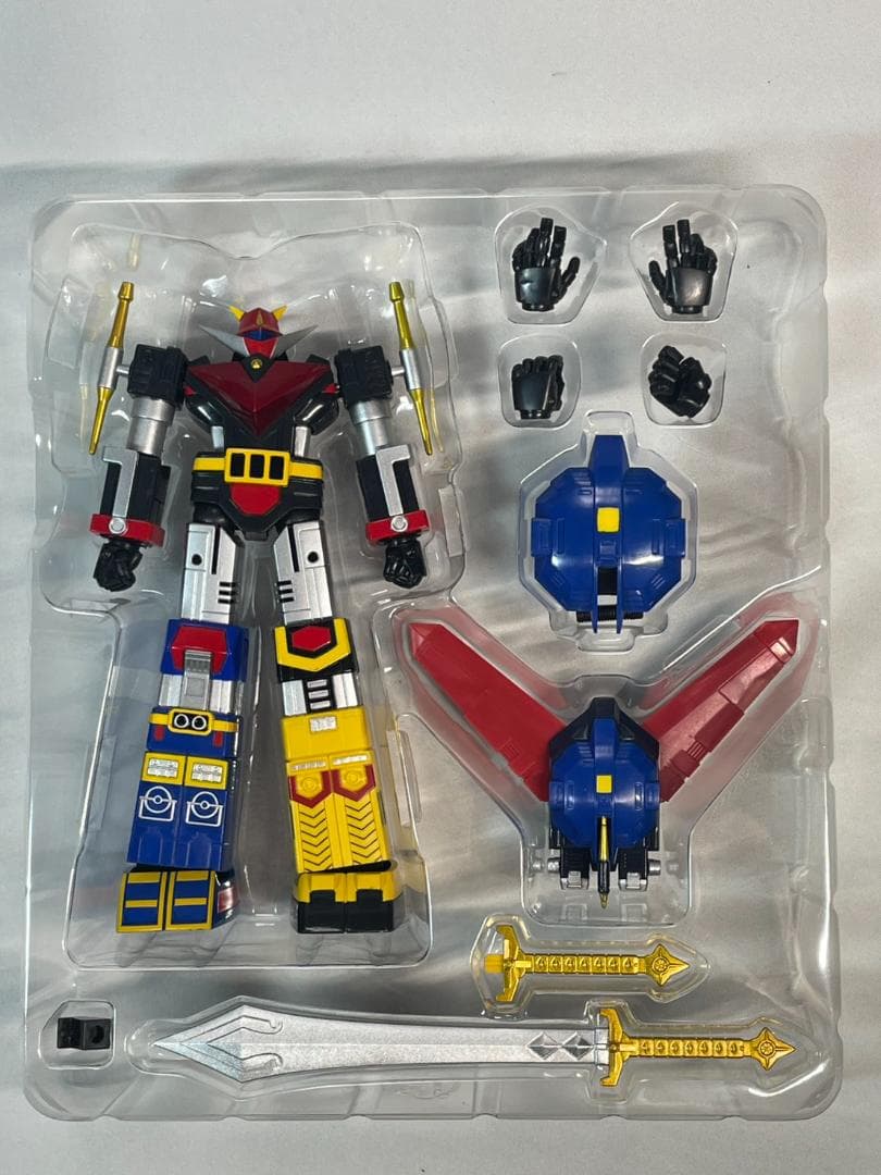 BANDAI スーパーロボット超合金　宇宙大帝ゴッドシグマ（開封済）