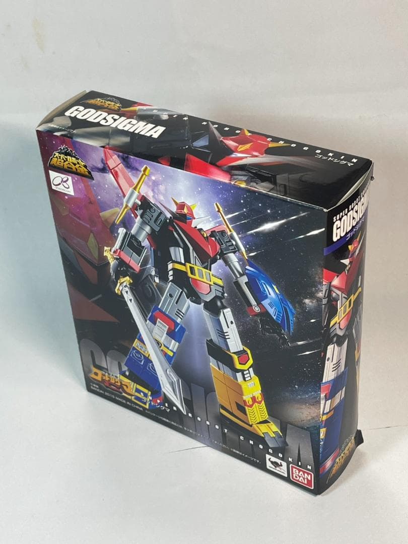 BANDAI スーパーロボット超合金　宇宙大帝ゴッドシグマ（開封済）