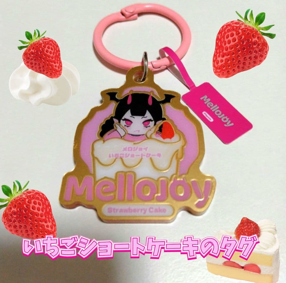 mellojoyスクイーズいちごショートケーキ スライスケーキ限定品