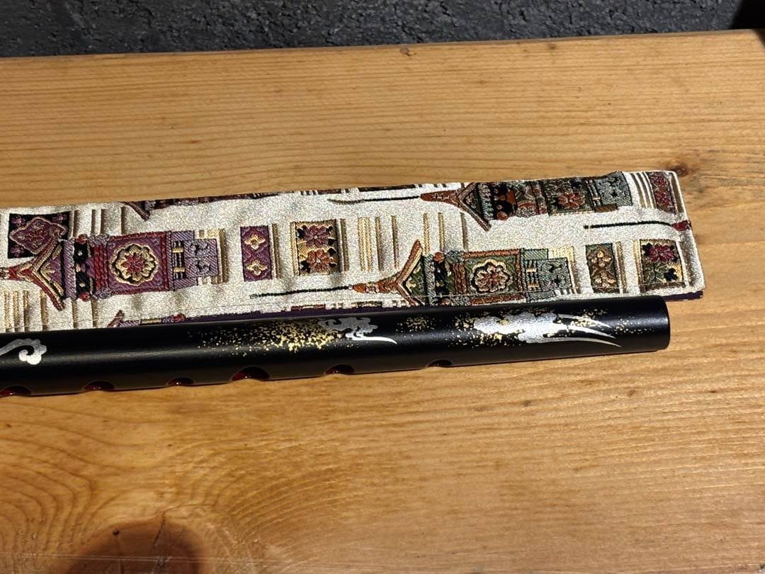 篠笛　立平管　八本調子　琳派四百年記念モデル