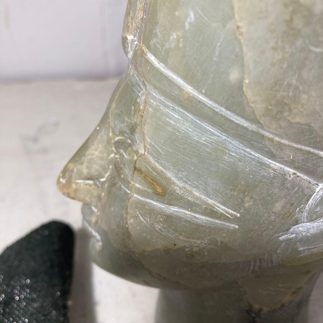 アメス 1 世の石彫 古代エジプト ファラオ 石像 2.5kg コレクション