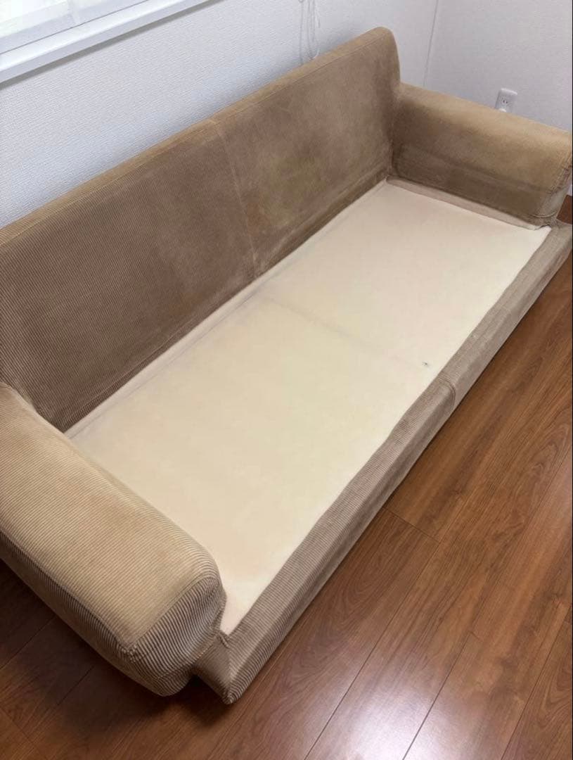 unico GREIG カバーリングソファ 3シーター