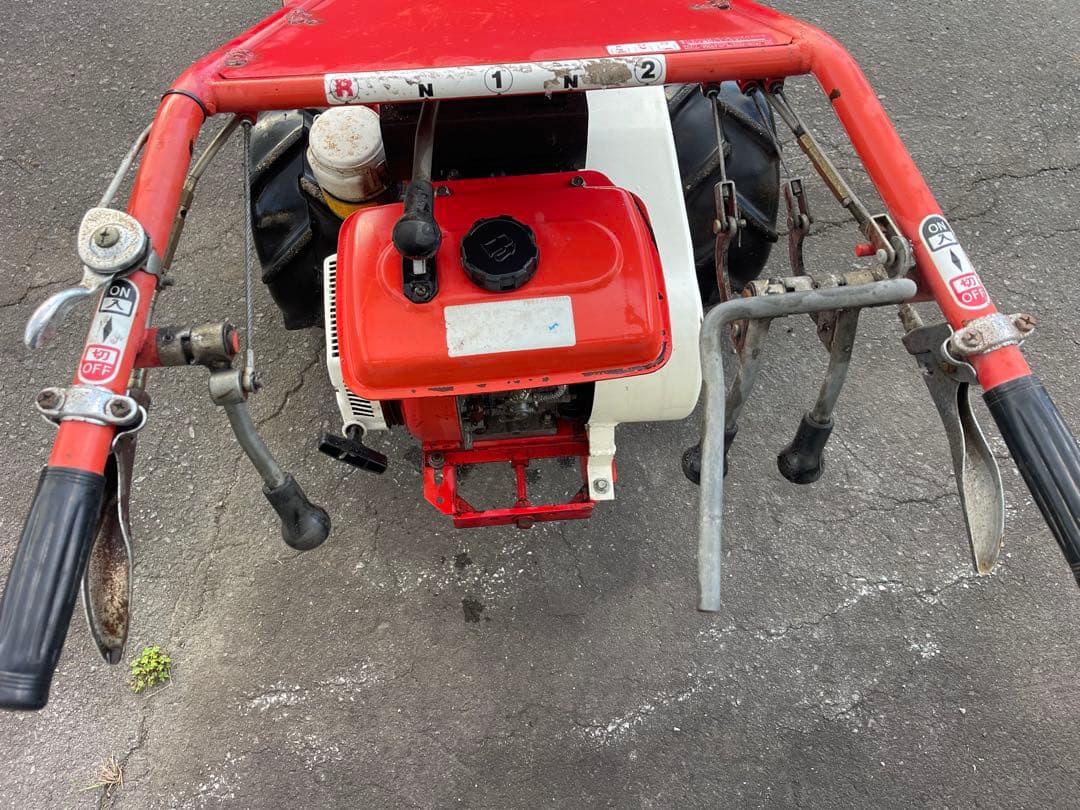 黒石市　バック付　草刈機　ロータリーナイフ　モア　 丸山　まるやま　MLB761