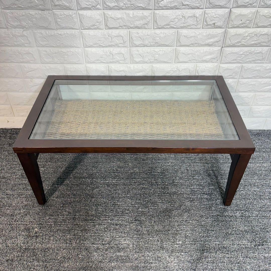 a.flat ケイ・ローテーブル テーブル センターテーブル ガラス A078