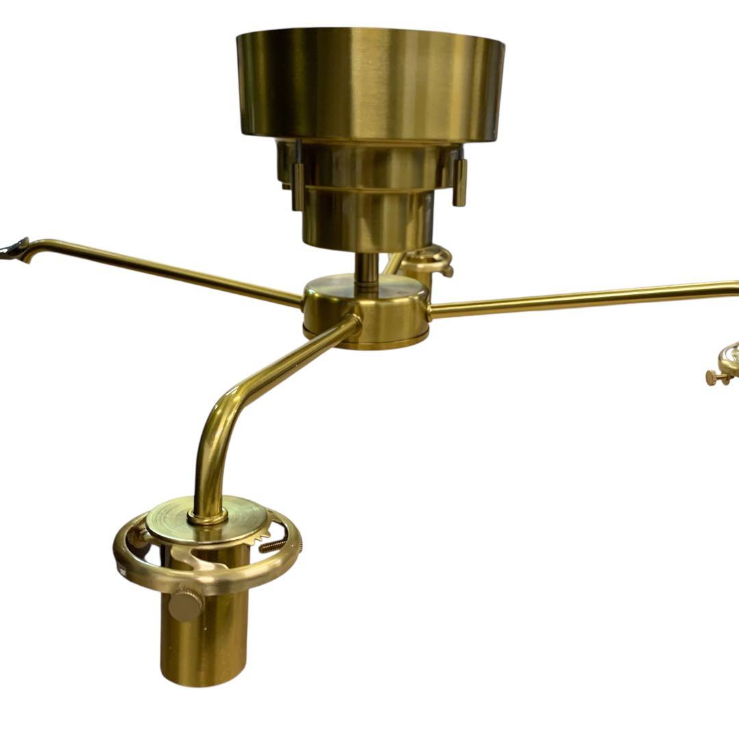 【開封・未使用】Chende シーリングライト 4灯 LED 北欧 真鍮 照明