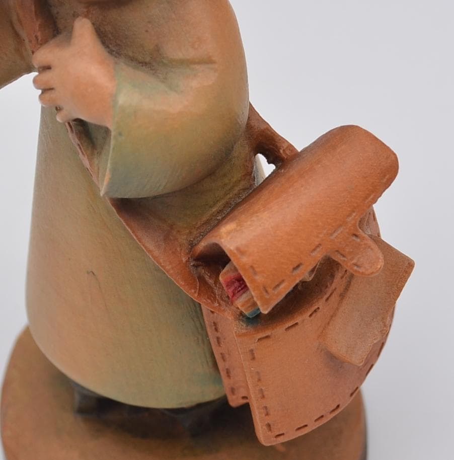 ラブレター　アンリ　ANRI　サラケイ　木彫り人形　イタリア　16.5ｃｍ