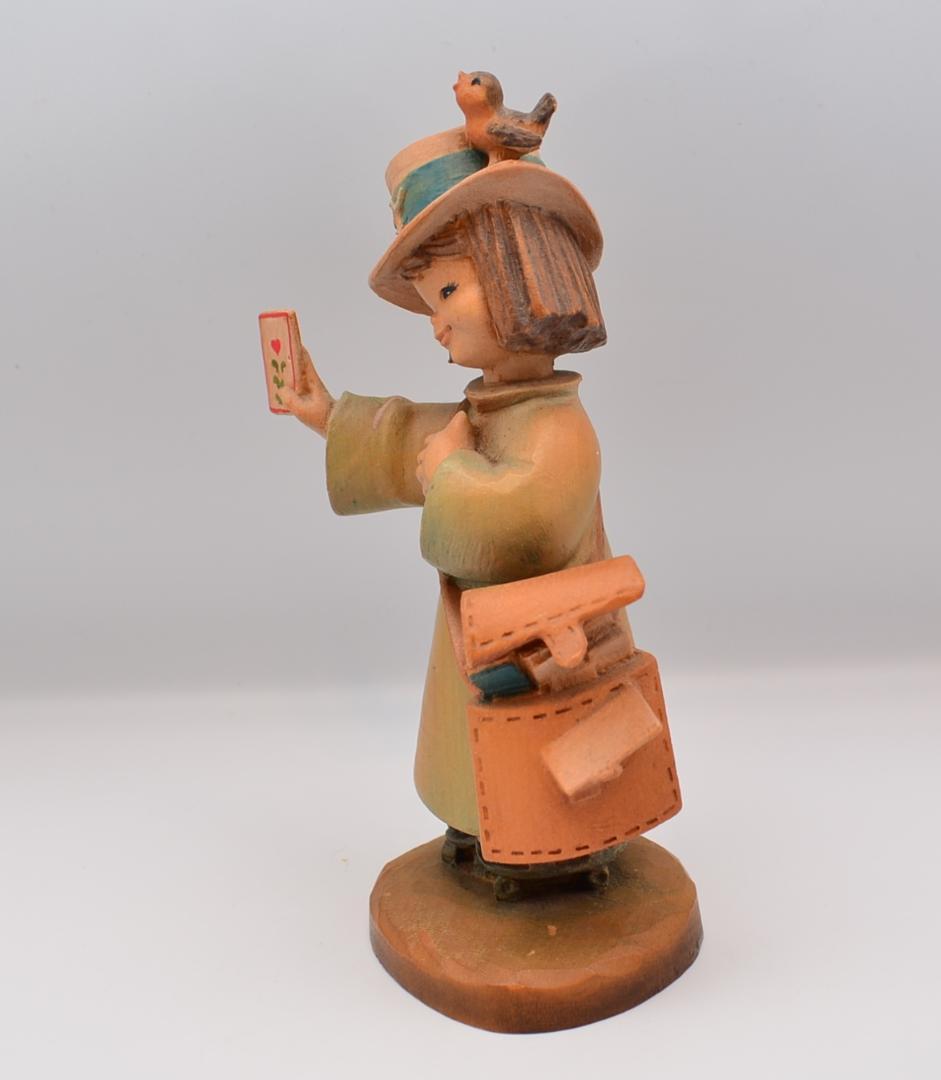 ラブレター　アンリ　ANRI　サラケイ　木彫り人形　イタリア　16.5ｃｍ