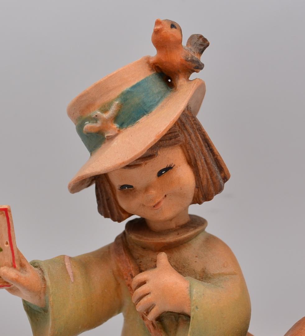 ラブレター　アンリ　ANRI　サラケイ　木彫り人形　イタリア　16.5ｃｍ