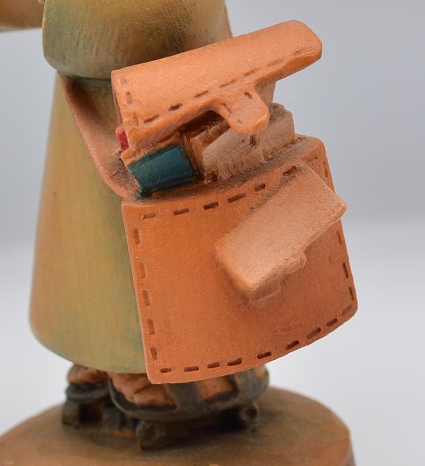 ラブレター　アンリ　ANRI　サラケイ　木彫り人形　イタリア　16.5ｃｍ