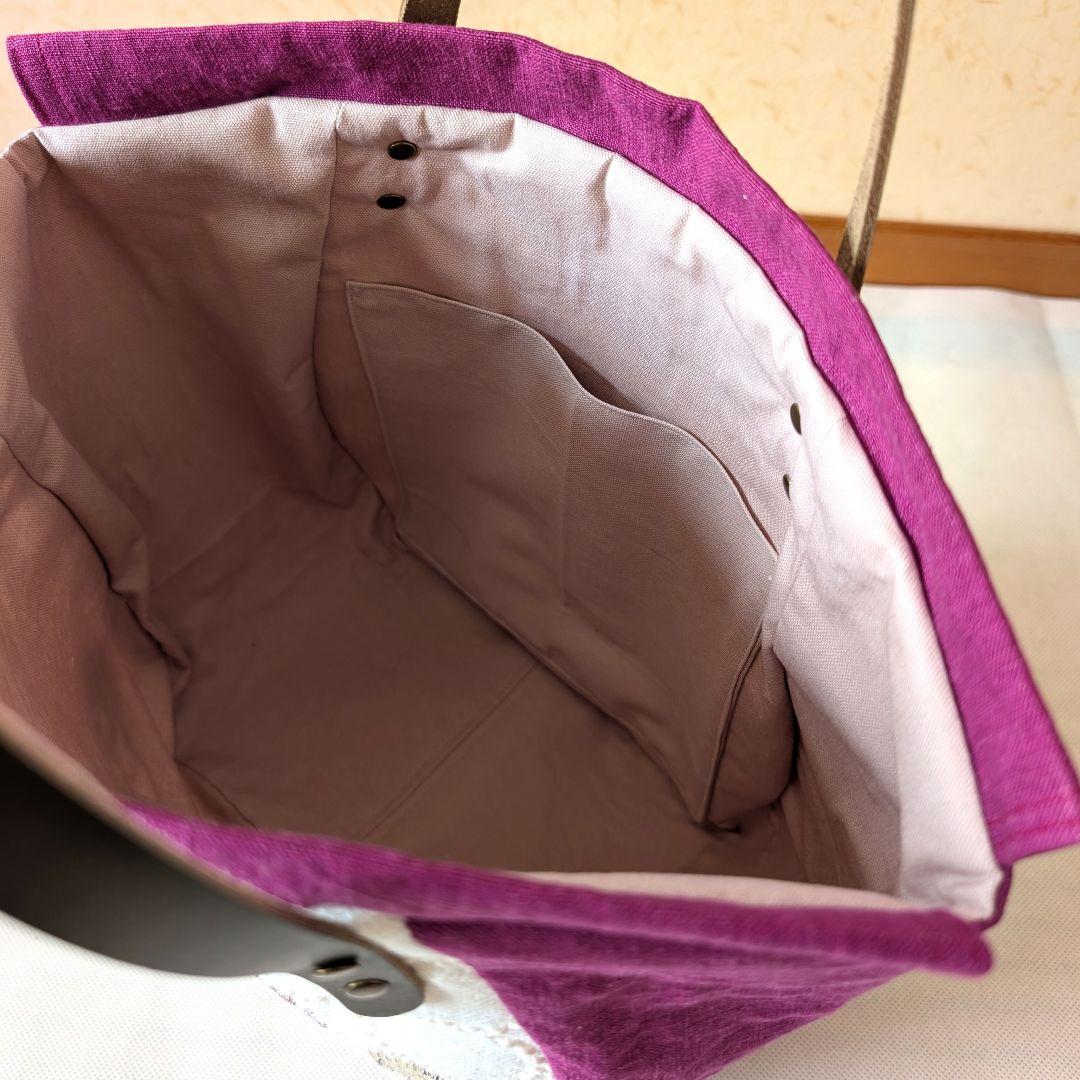 ハンドメイド トートバッグ　ミナペルホネン　タンバリン　pjc