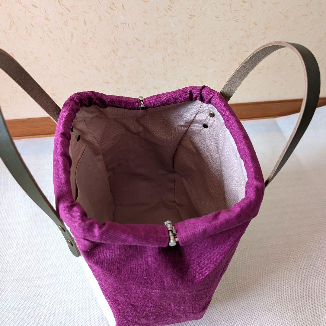 ハンドメイド トートバッグ　ミナペルホネン　タンバリン　pjc