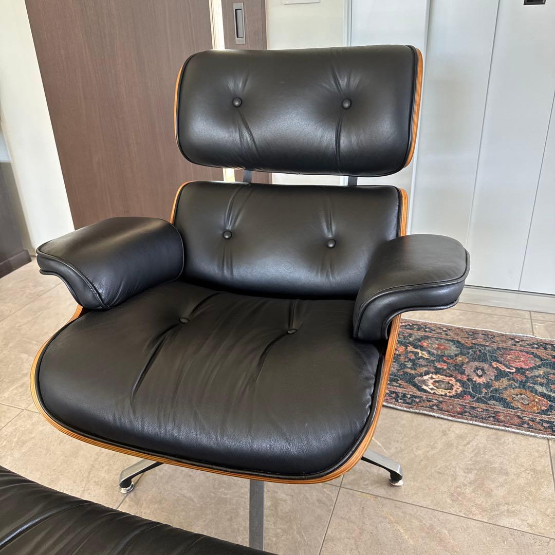 ームズデザイン ラウンジチェア＆オットマン
