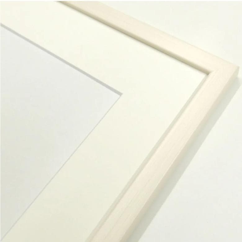 透明水彩画　原画　「ひまわり畑02」額縁付　４Fサイズ　風景画