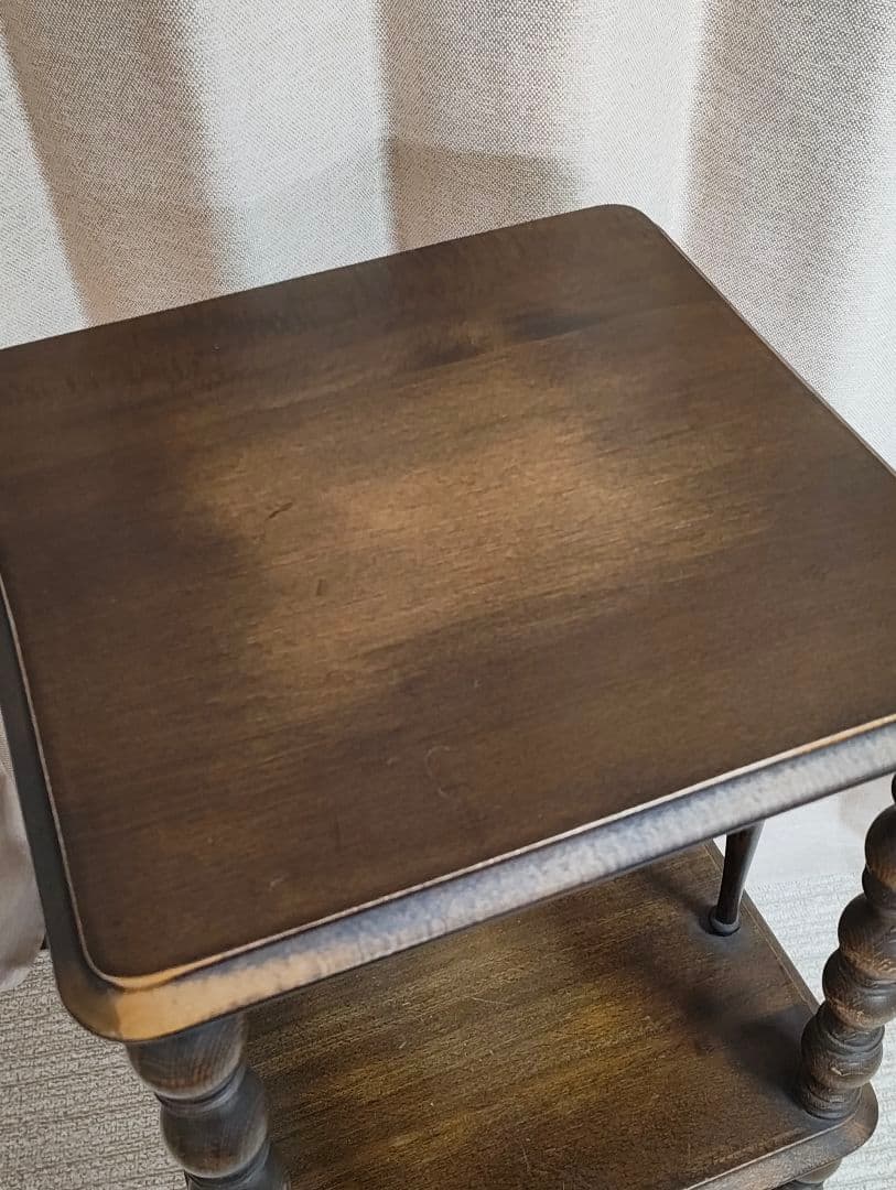 najico ナジコ ダークブラウン 3段木製ラック