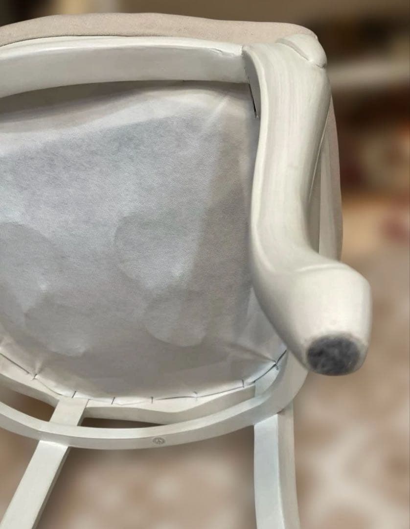 sakuranbo　ロココ調スタイル ベージュチェア おしゃれな姫家具