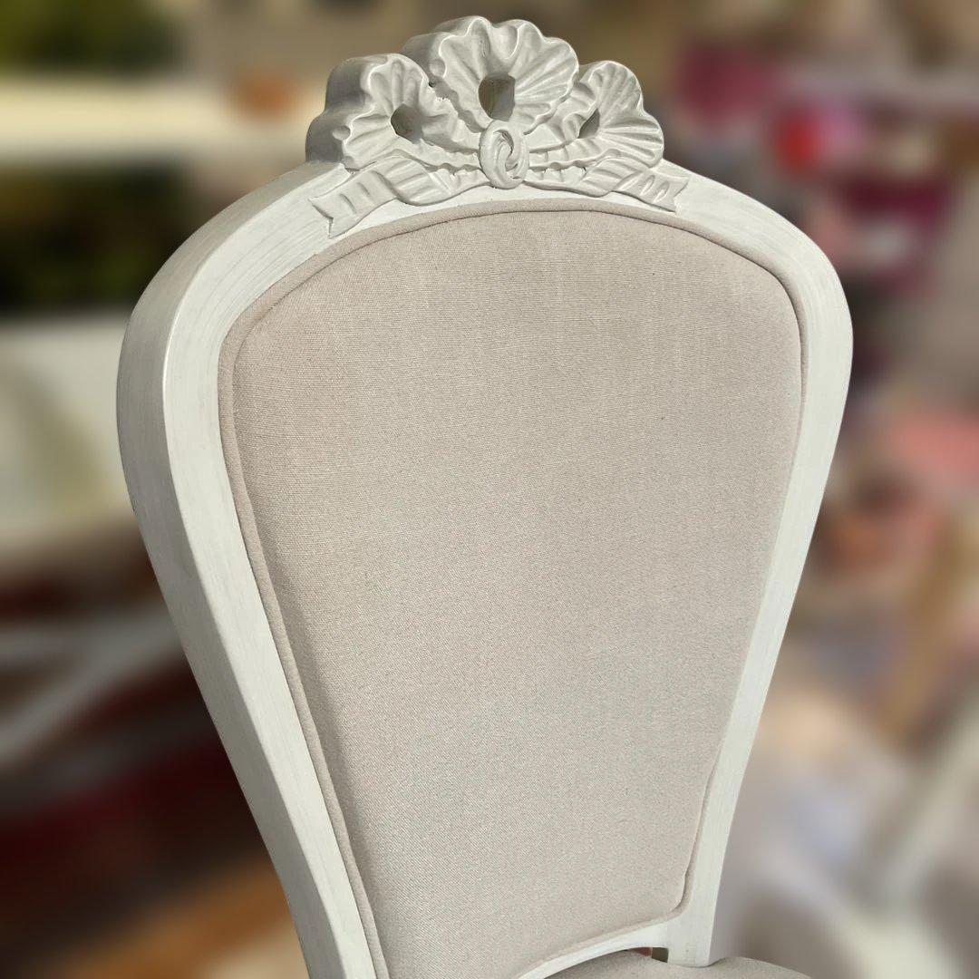 sakuranbo　ロココ調スタイル ベージュチェア おしゃれな姫家具