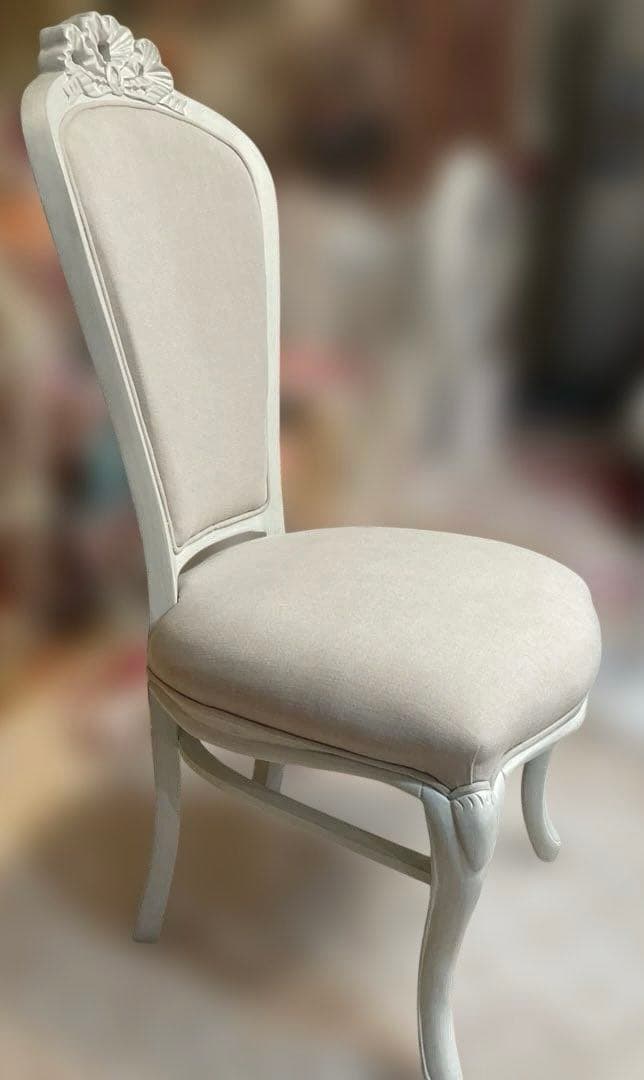 sakuranbo　ロココ調スタイル ベージュチェア おしゃれな姫家具