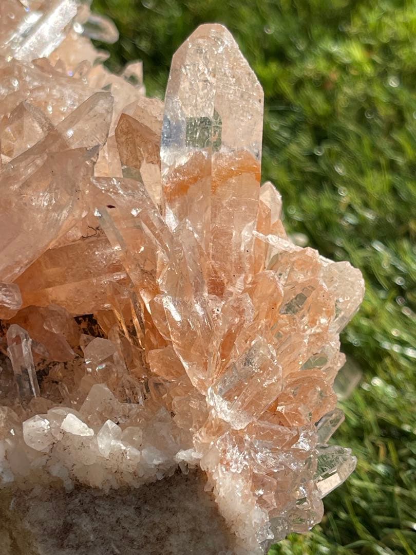 マニカラン　水晶　クラスター