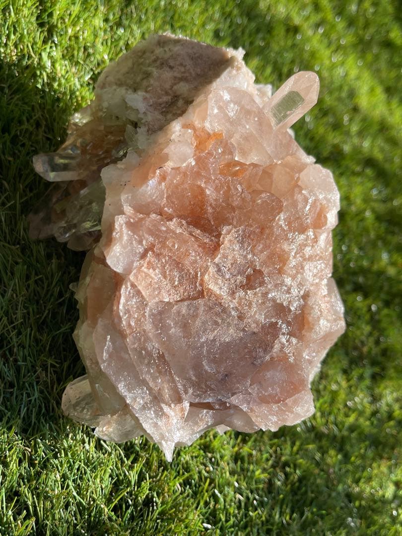 マニカラン　水晶　クラスター