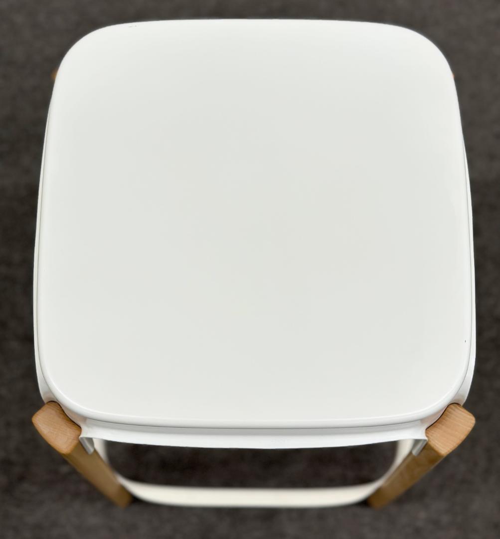 ■マジス■スティールウッドスツール　2脚セット　高さ68cm　カウンターチェア