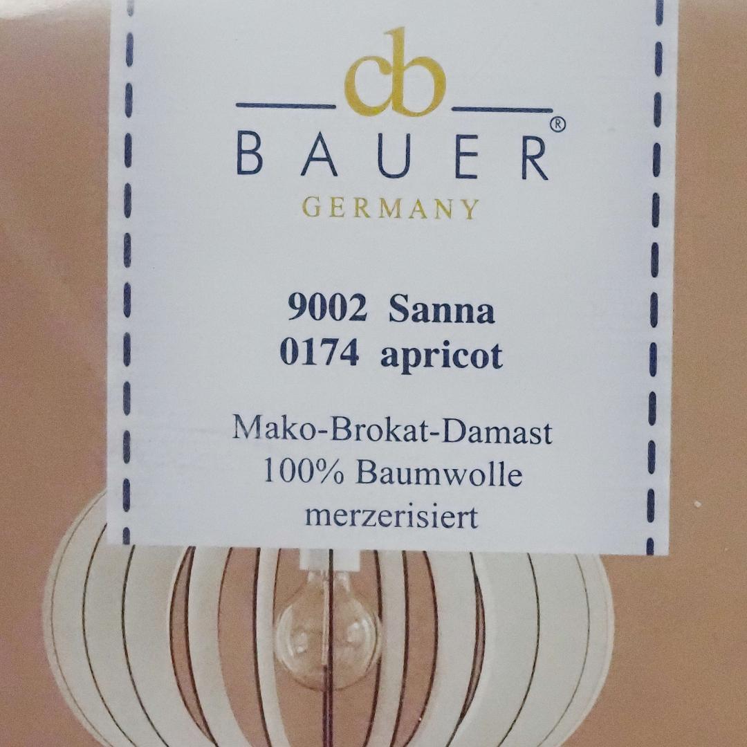 BAUER Sanna 掛け布団カバー apricot