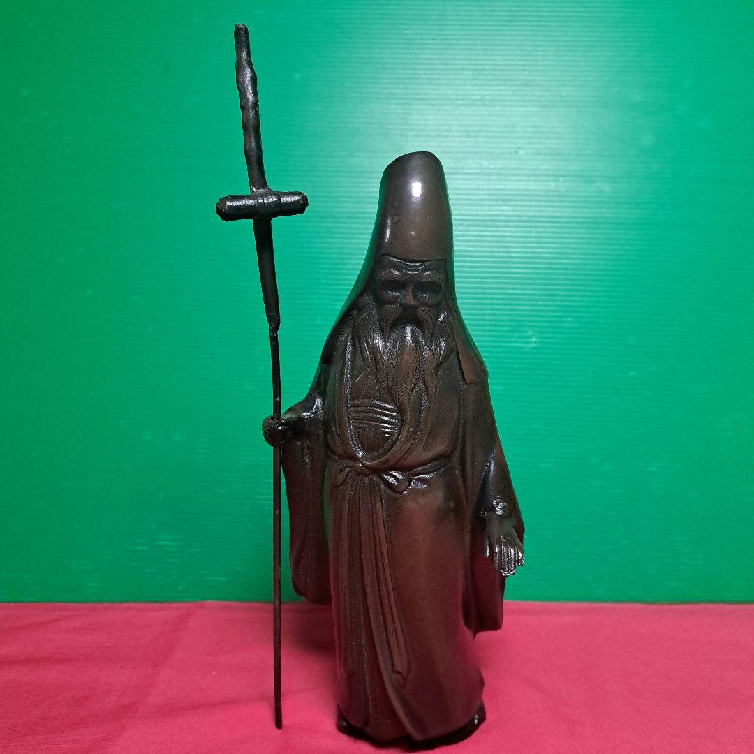 床の間　置物 寿老人鹿　インテリア　ヴィンテージ