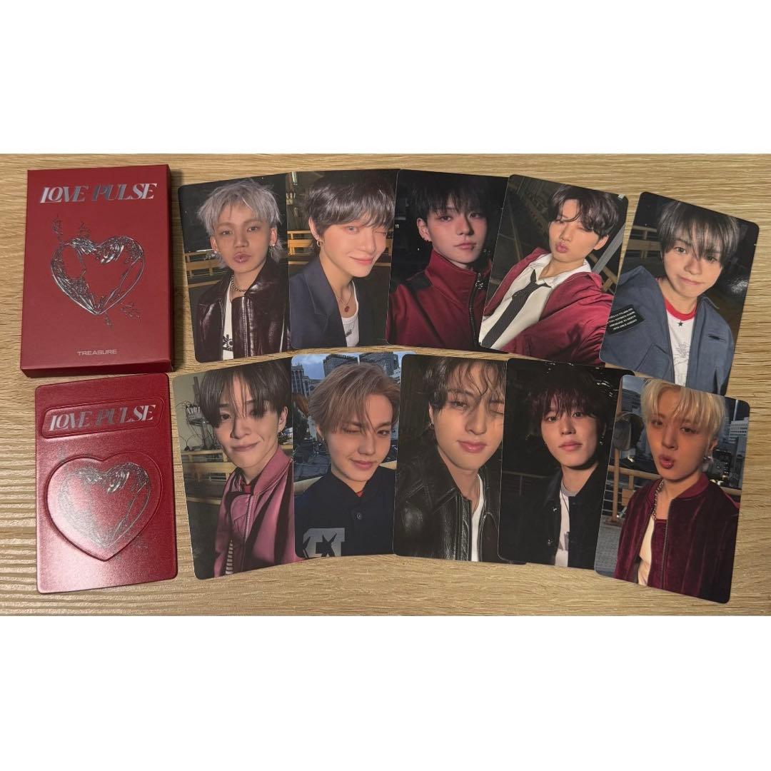 TREASURE LOVE PULSE 10枚セット購入特典 コンプ トレカ - メルカリ