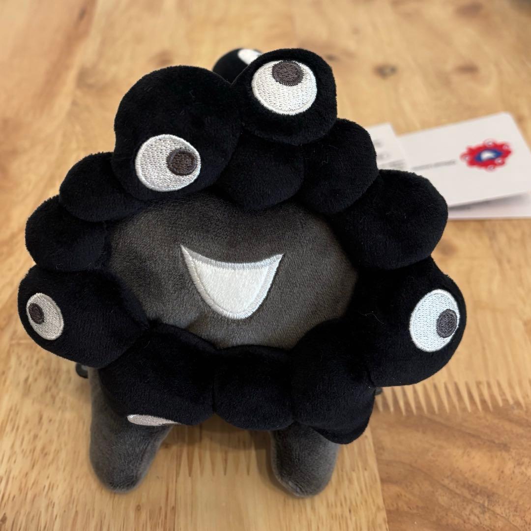 大阪関西万博 黒ミャクミャク 這型 ぬいぐるみ S 這い型